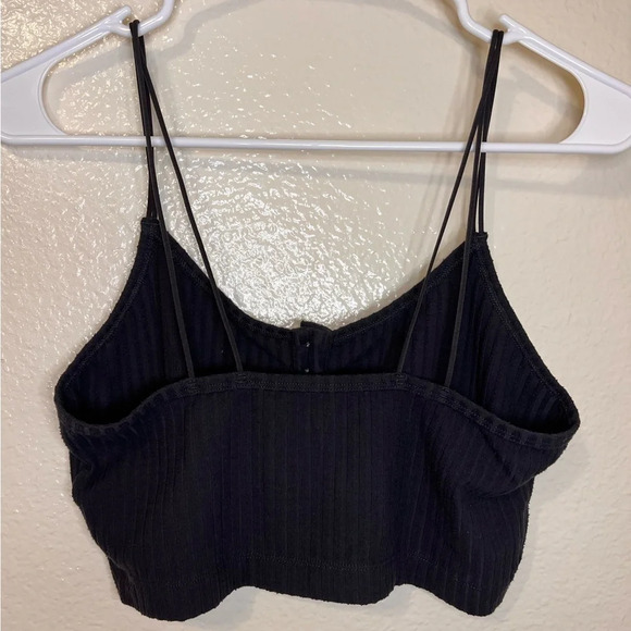 Madewell MWL brushed ribbed cropped tank - Picture 5 of 8